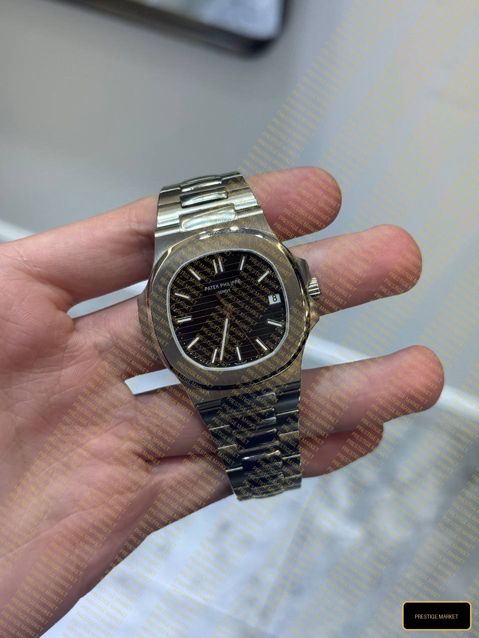 Patek Nautilus Black Dial